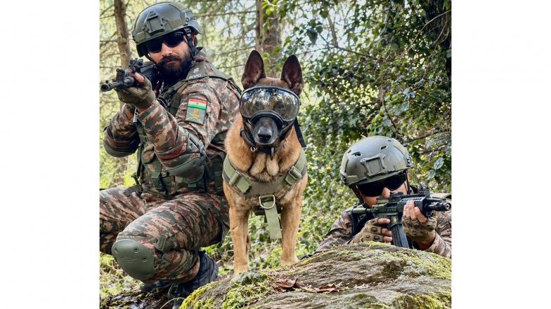 World News | Indian Army Canines Showcase Combat Prowess at Exercise Yudh Abhyas&nbsp;