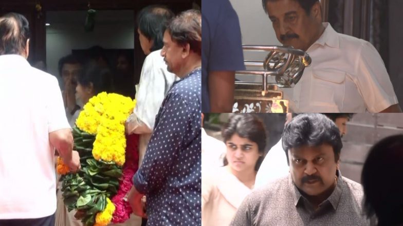 Entertainment News | Sivaji Ganesan's Eldest Daughter Santi Passes Away at 72; Celebs Arrive to Pay Last Respects