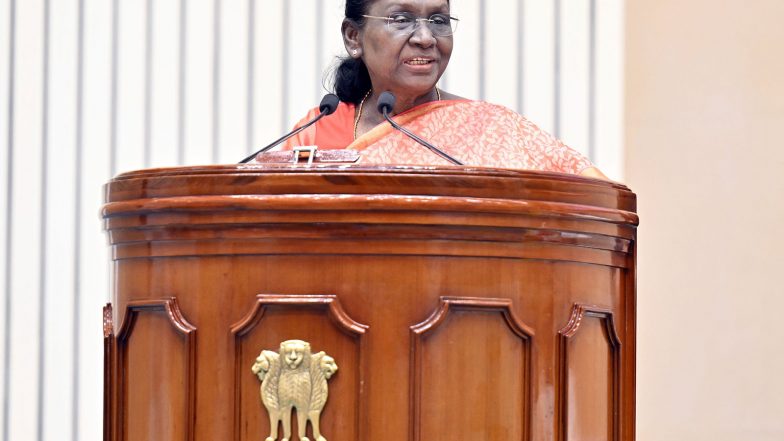 India News | President Murmu Recalls Childhood in Tribal Community, Says Traditional Wisdom Can Strengthen Climate Action