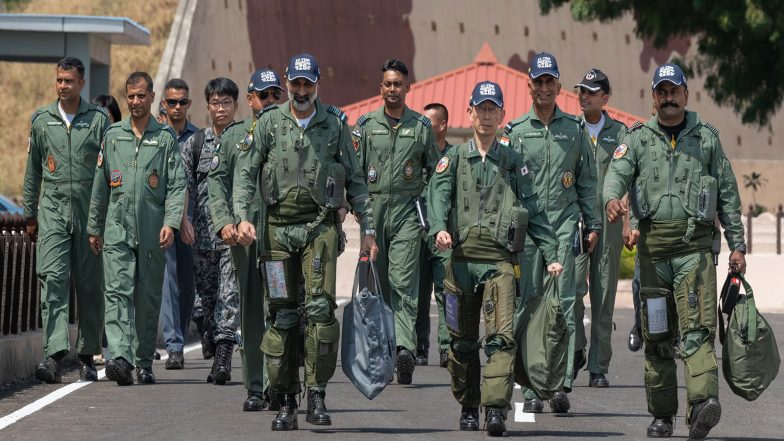 World News | “Showcasing India’s Indigenous Aerospace Capability”: IAF Chief, JASDF Chief Fly Tejas During Veer Guardian 26