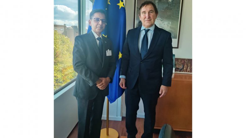 World News | India, EU Discuss Implementation of Priorities Under Strategic Partnership
