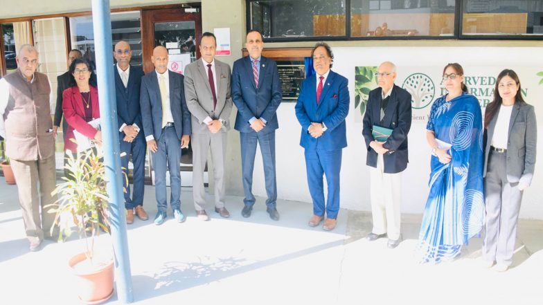 World News | Mauritius: Inauguration of Ayurveda Information Corner Takes Place Ahead of Ayurveda Day 2026 