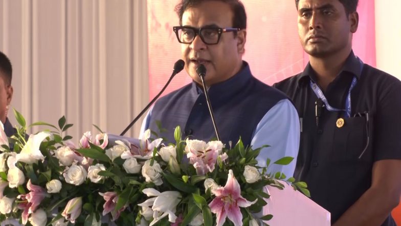 India News | Assam’s Largest Single Industrial Investment, CM Sarma Lays Foundation Stone of Rs 48,000 Cr Thermal Power Project at Chapar