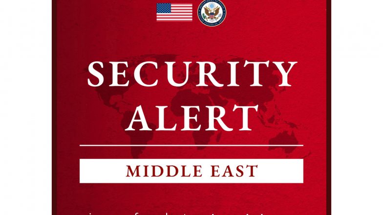 World News | US Issues Iran Travel Warning, Urges Citizens to Leave Country Amid Rising West Asia Tensions