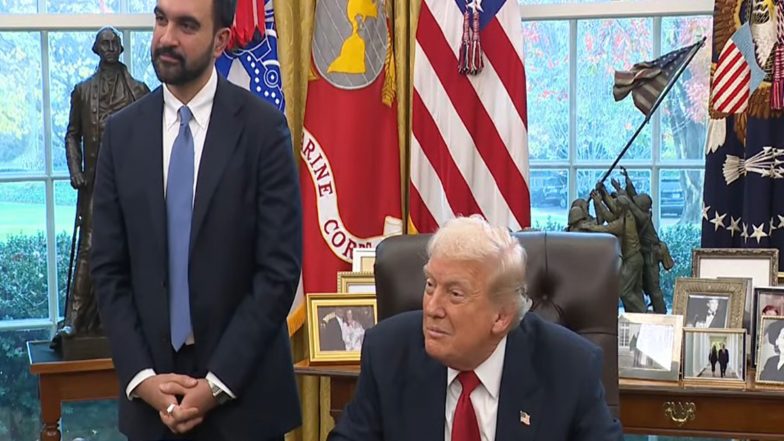 World News | Trump to Meet Mayor Zohran Mamdani Ahead of UNGA High-Level Week in NYC