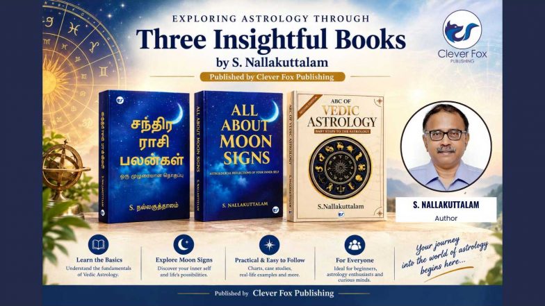 Business News | Exploring Astrology Through Three Insightful Books by S. Nallakuttalam