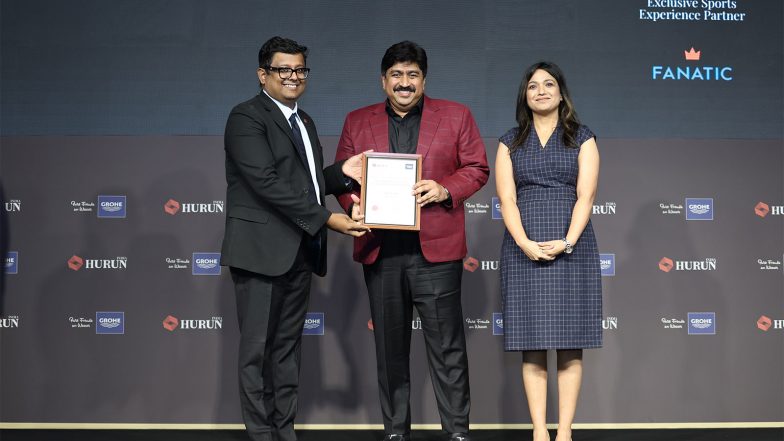 Business News | Hurun India Honours Casagrand's Founder & Managing Director Arun Mn as the Self-Made Real Estate Entrepreneur of the Year