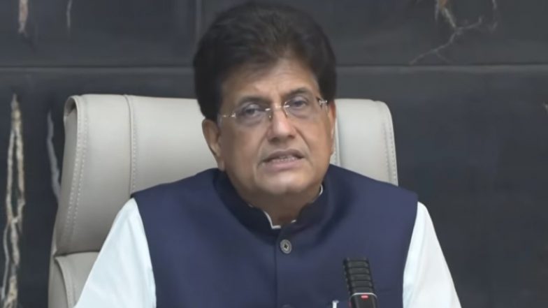 Business News | India-New Zealand FTA to Come into Force on Dussehra, October 20; 100% Indian Exports to Get Duty-free Access: Piyush Goyal