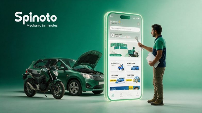 Business News | Spinoto Raises $149K in Pre-Seed Funding to Strengthen Technology and Scale Automobile Service Operations