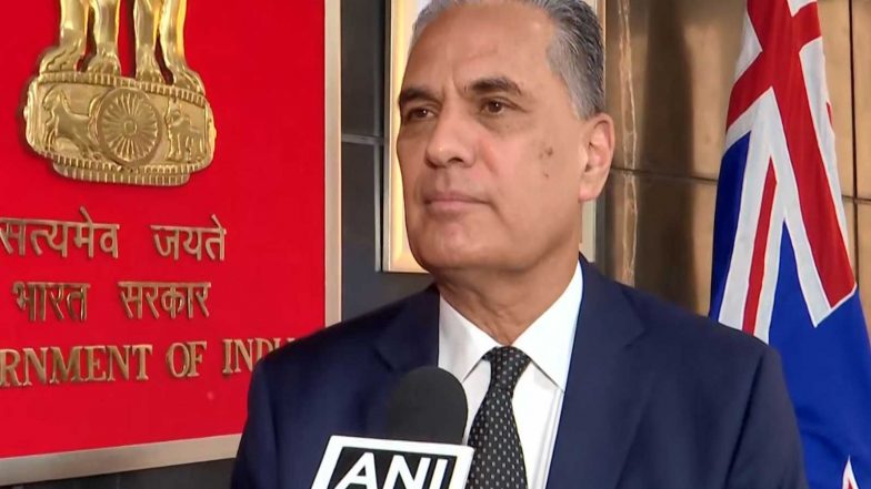 World News | India-New Zealand FTA Reflects Mutual Trust, Shared Vision to Bring Nations Closer: NZ Envoy