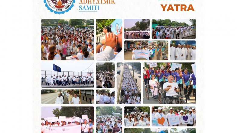 Business News | Akhil Bharatiya Adhyatmik Samiti (ABAS) Brings Vishwa Shanti Yatra 2026 - Unites Bharat in a Celebration of Peace, Diversity and One Humanity