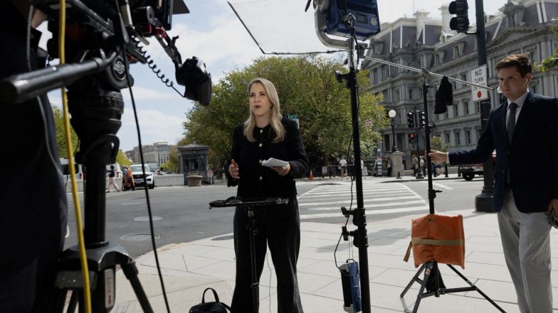 World News | CNN, MS NOW and Politico File Lawsuit Against Trump Administration over White House Access Ban