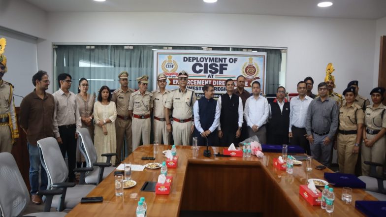 India News | CISF Takes over Security of Three ED Offices in Mumbai