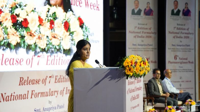 India News | “India Rises from 123rd Position to 8th Globally in Contribution to WHO Patient Safety Database”: Minister Anupriya Patel