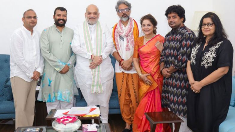 Entertainment News | Amit Shah Meets, Congratulates Makers of 'Hanuman Ansh' After Film's Success 