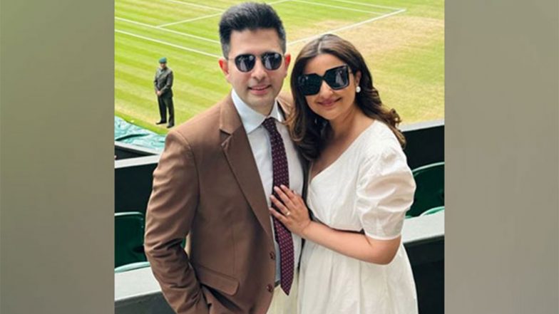 Entertainment News | &ldquo;So Proud of You": BJP MP Raghav Chadha Praises Wife Parineeti Chopra Ahead of Her Web Series Debut