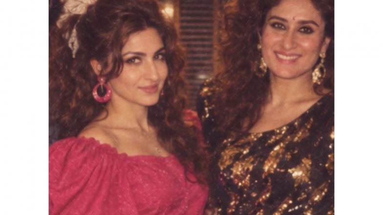 Entertainment News | Soha Ali Khan Wishes Sister-in-law Kareena Kapoor on Her Birthday, Imagines &lsquo;80s-born Style Icon in Retro AI Avatar