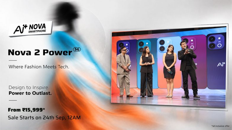 Business News | Step into the Future: Ai+ Nova 2 Power Combines High Performance with Eye-Catching Design