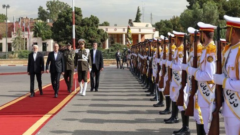 World News | Iranian President Pezeshkian Leaves for 81st UNGA Session in New York, Says Will Raise 'distrust Created' by 'oppressing' Nations