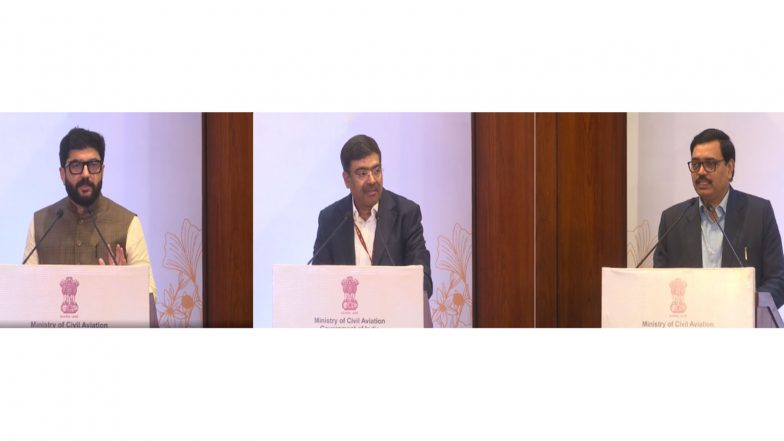 Business News | 19 States Sign MoUs for Next Phase of UDAN Scheme to Develop 100 Airstrips from Existing Unused Airstrips
