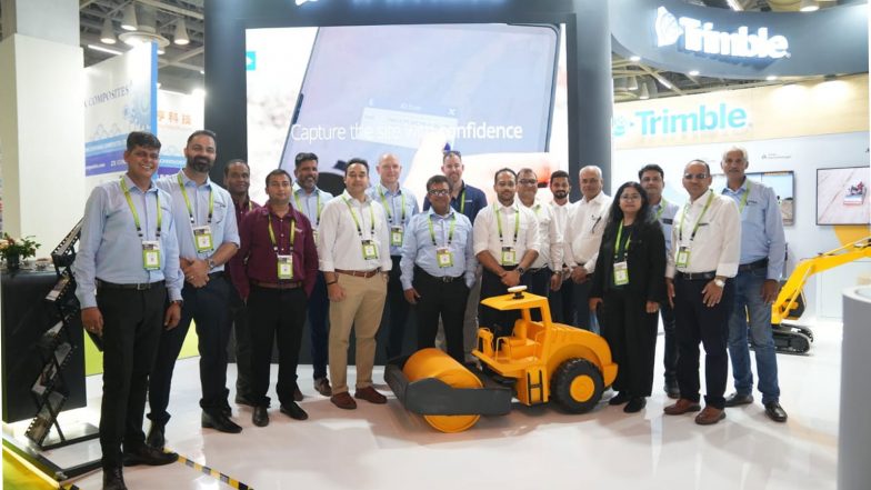Business News | Spry Technocon and SITECH India Demonstrate Trimble’s Connected, AI-MC Jobsite Solutions at Bauma CONEXPO INDIA 2026
