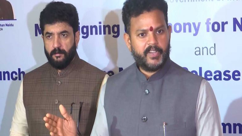 Business News | Govt to Complete All Signings of UDAN MoUs Within Three Weeks: Union Aviation Minister Ram Mohan Naidu