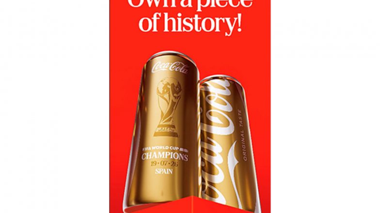 Business News | Coca-Cola and Zepto Turn Spain's FIFA World Cup Victory Into a Collectible Piece of History