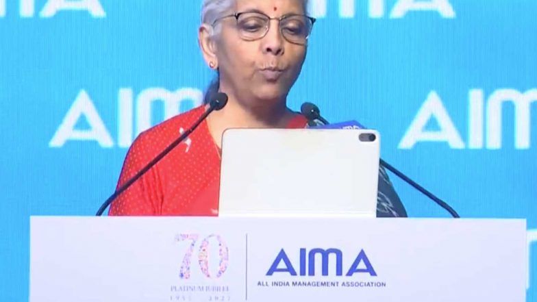 Business News | Rising Incomes to Drive Consumption; Corporates Must Look Beyond ‘urban Elite’: FM Sitharaman
