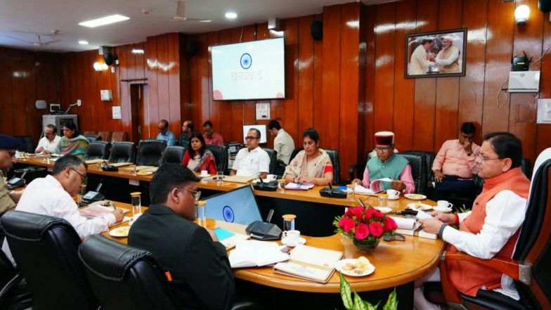 India News | CM Dhami Directs Time-bound Disposal of Pending SC/ST Atrocity Cases in Uttarakhand