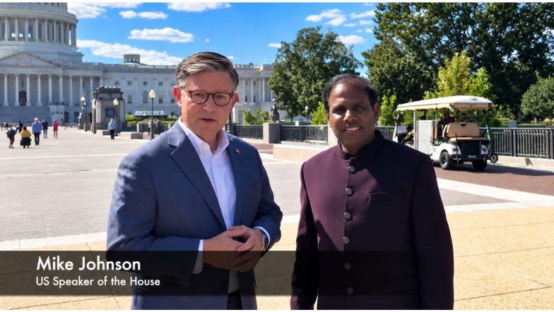 Business News | U.S. Speaker Mike Johnson to Join Dr. K. A. Paul at Global Peace and Economic Summit in Washington