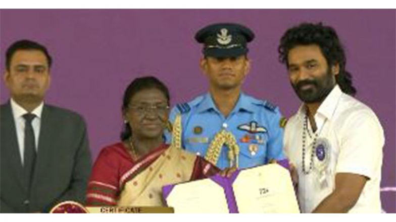 Entertainment News | National Film Awards 2026: Dhanush Receives Special Mention for Performance in ‘Captain Miller’