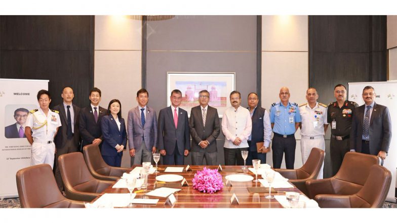 World News | India and Japan Discuss Strengthening Defence Technology Collaboration