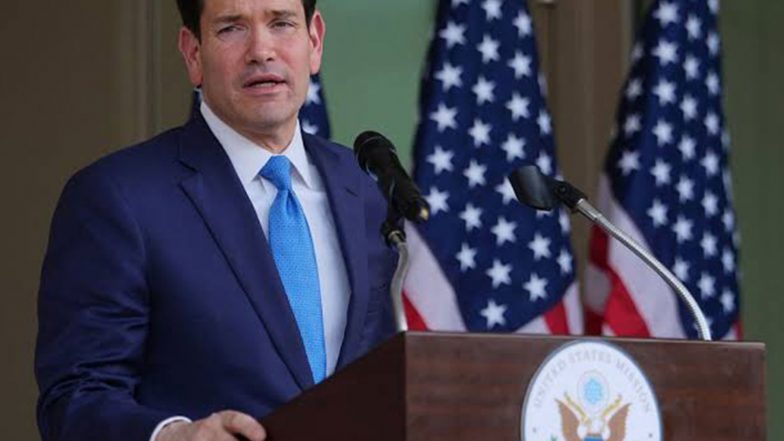World News | US Open to Meeting Iran at UN, Says Marco Rubio 