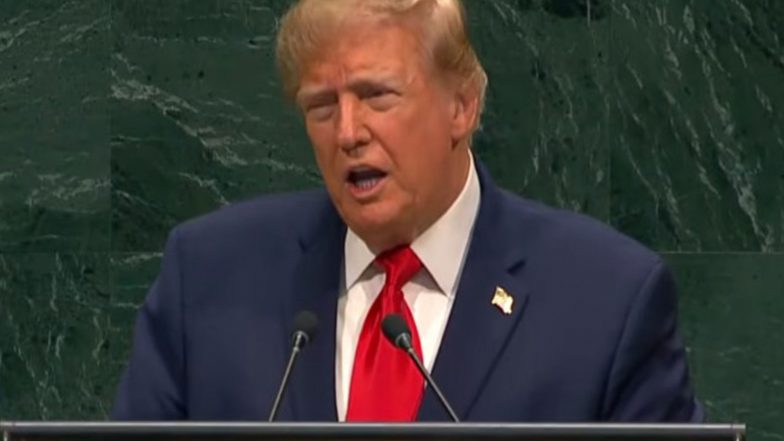 World News | At UN, Trump Issues ‘annhilation’ Warning to Iran; Says Deal Expected After US Midterm Elections