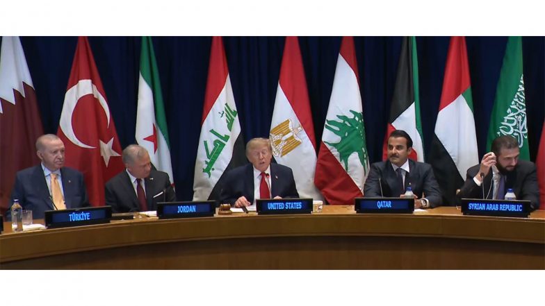 World News | Trump Backs India-Middle East-Europe Economic Corridor, Says Need to Shift Energy Infrastructure Away from Iranian Checkpoints