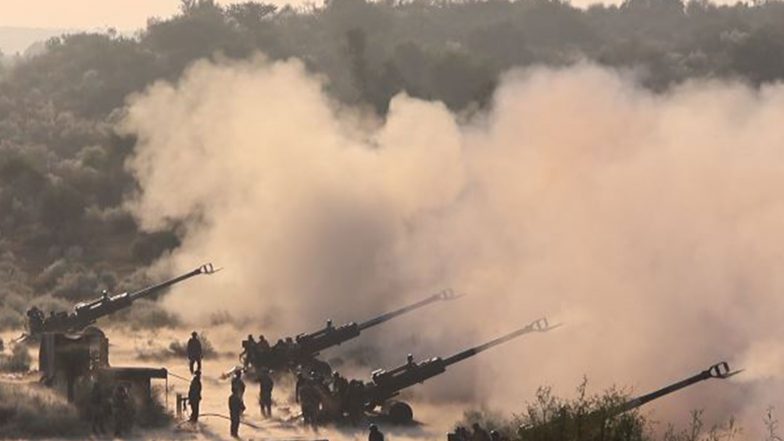 World News | India-US Troops Conduct Artillery Drills with M777, Dhanush, Pinaka During Exercise Yudh Abhyas 2026
