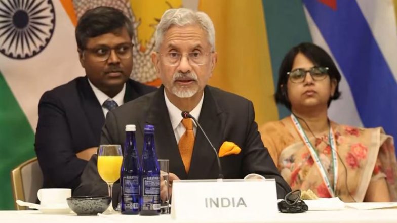 World News | EAM Jaishankar Calls for Global South Cooperation Amid Conflicts, Trade Pressures and Climate Challenges