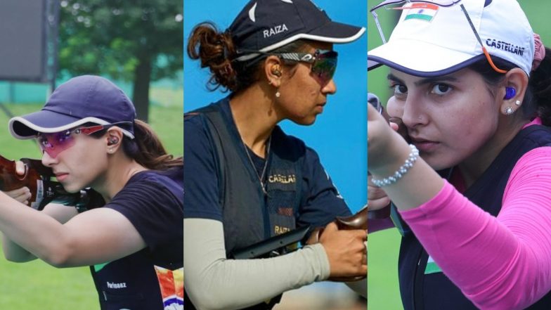 Sports News | Asian Games 2026: Indian Women’s Skeet Team Secures Bronze Medal