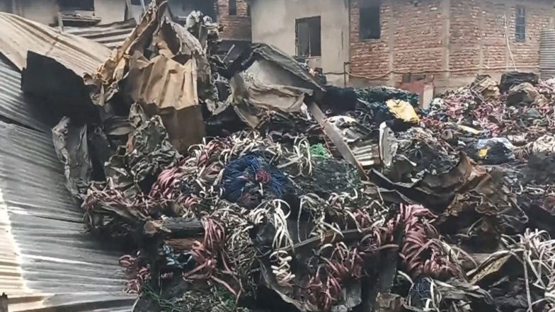 India News | Assam: Fire Breaks out at Two Warehouses in North Lakhimpur