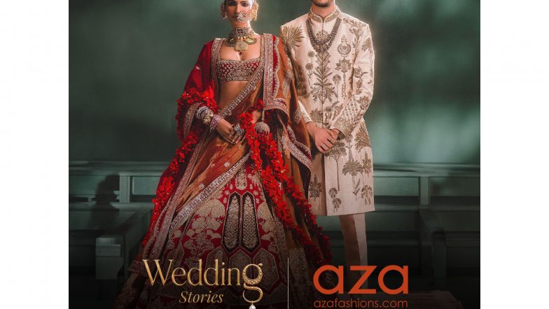 Business News | Aza Decodes the Modern Indian Wedding Wardrobe with Wedding Stories