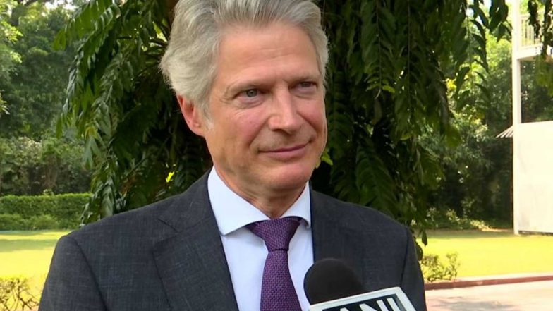 World News | Germany Expects India-EU FTA Signing by Year-end, Sees Potential to Double Trade in Five Years: Envoy Jasper Wieck