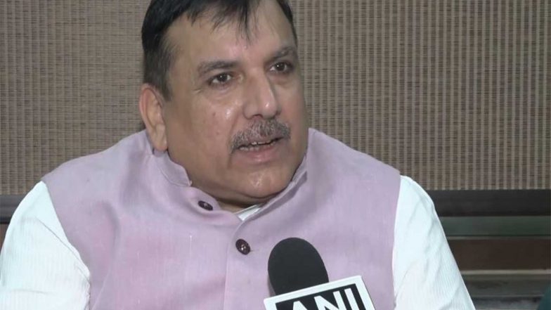 India News | AAP's Sanjay Singh Alleges SIR Process Was ‘electoral Loot’, Demands Cancellation of Previous Assembly Elections; Targets CEC