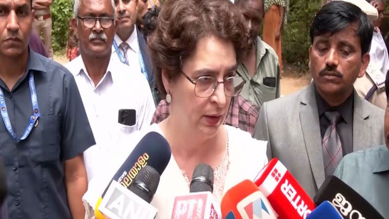 India News | Collective Intervention Essential to Address Human-wildlife Conflict: Priyanka Gandhi