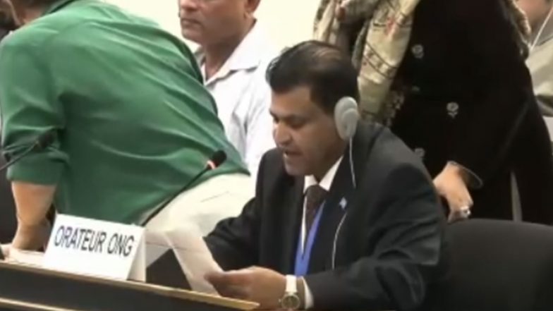 World News | Munir Mengal Calls for Action on Enforced Disappearances, Baloch Activists at UNHRC