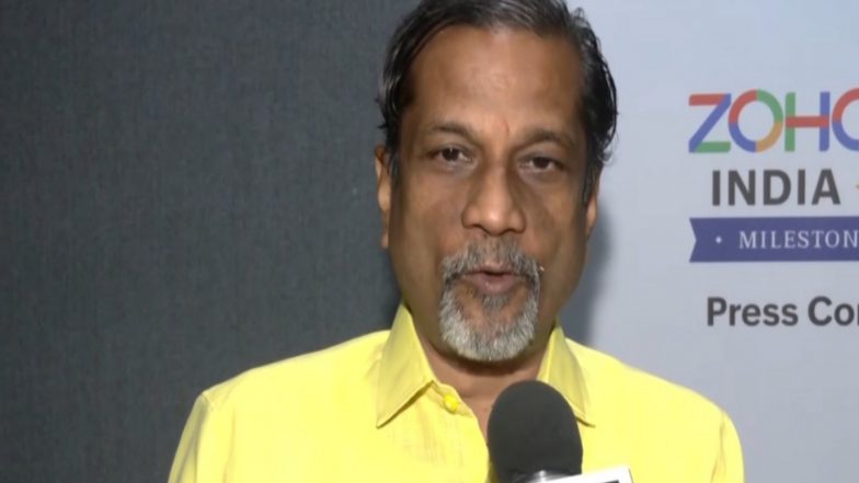 Business News | India Must Decentralise R&D to Create Jobs Beyond Major Cities: Sridhar Vembu, Zoho Co-Founder