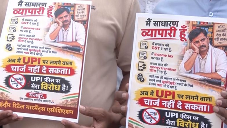 India News | Madhya Pradesh: Indore Traders Observe ‘No UPI Day’ Against New MDR Charges