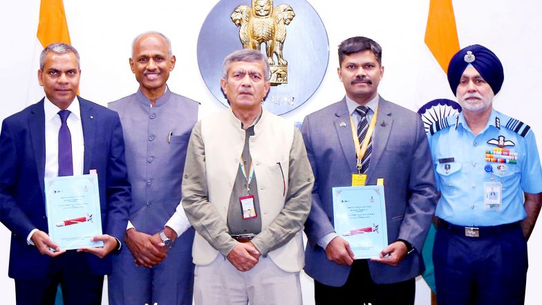India News | Defence Ministry Signs Rs 811 Crore Contract with BDL for 160 Satellite Smart Anti Airfield Weapons for IAF