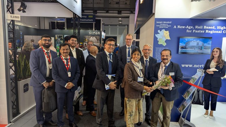 India News | NCRTC Showcases India's First Regional Rapid Transit System Namo Bharat at InnoTrans 2026 in Berlin