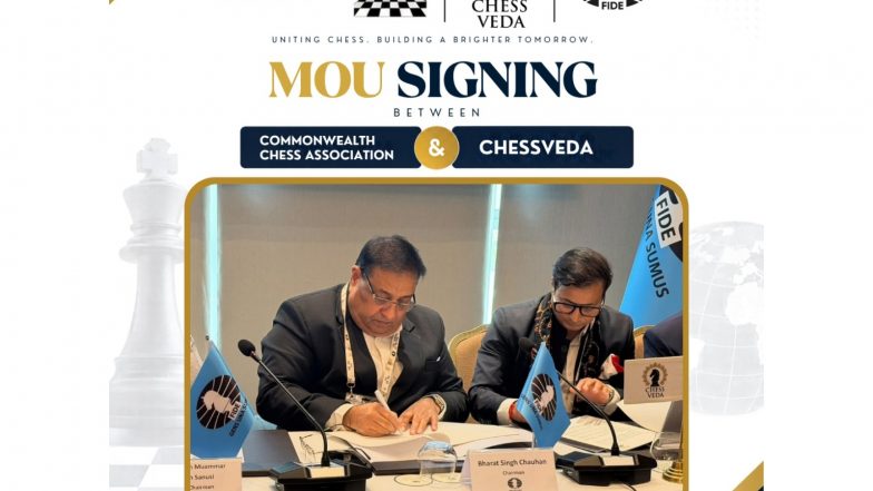 Business News | Chessveda Partners with Commonwealth Chess Association to Promote Chess Across Commonwealth Nations