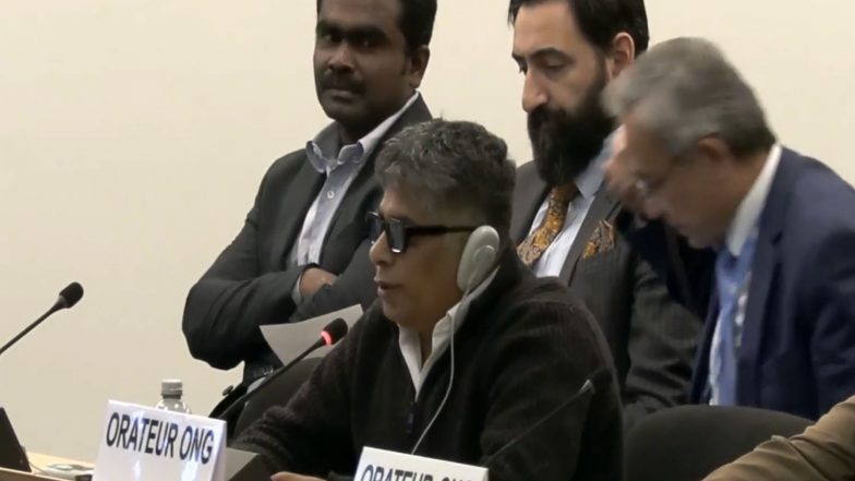 World News | Geneva: Activist Highlights Human Rights Concerns in Sindh at UNHRC